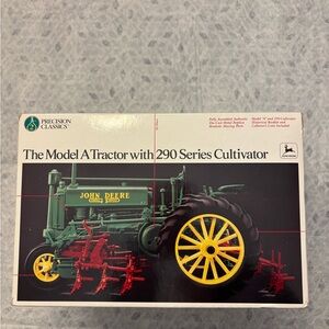 Ertl 1/16 Precision Classics Series #2 John Deere Model A Tractor 290 Cultivator